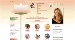 Desktop Screenshot of kindorfkosmetik.ch